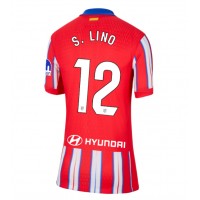 Zenski Nogometni Dres Atletico Madrid Samuel Lino #12 Domaci 2024-25 Kratak Rukav